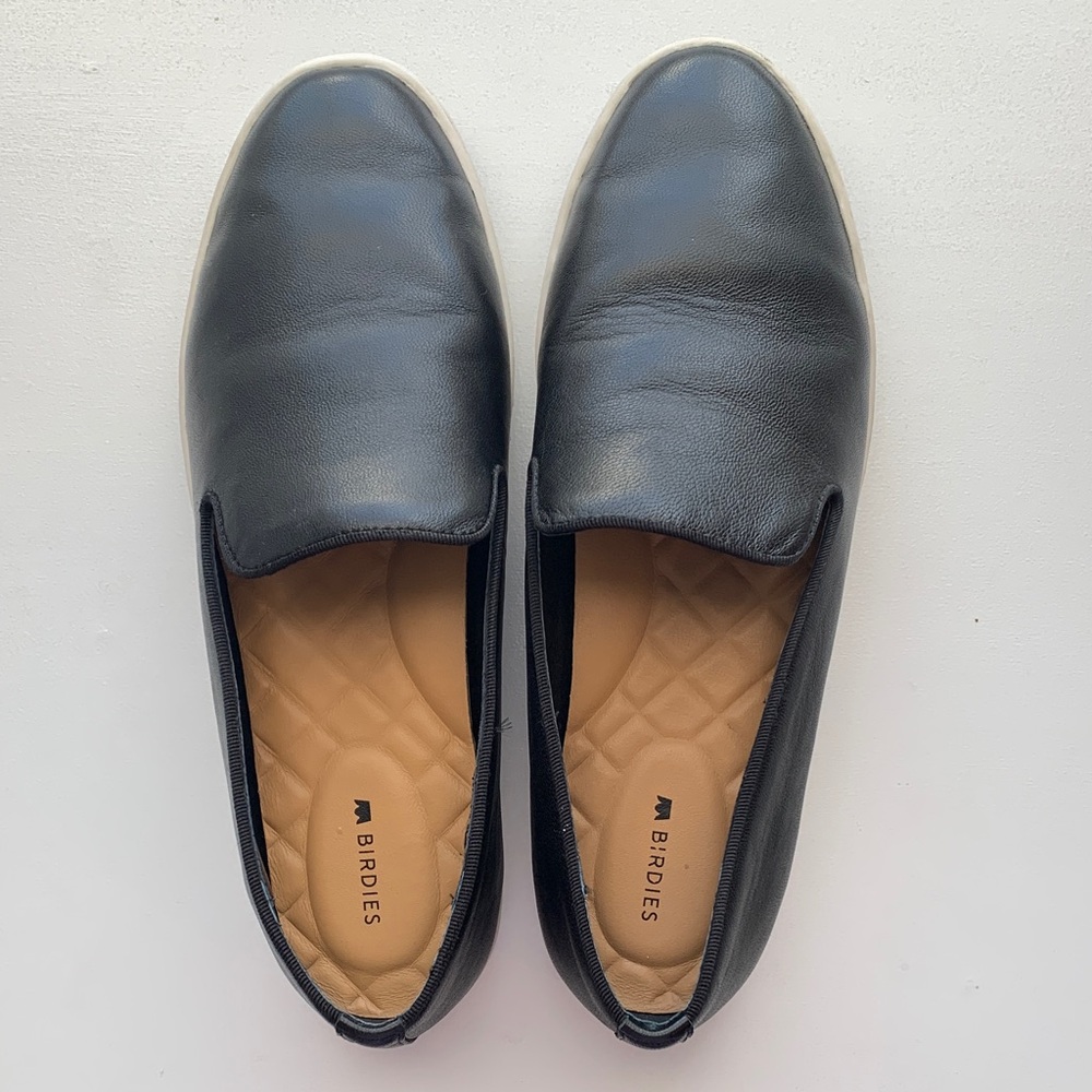 Birdies Women’s Black Slip-On Sneakers Size 8.5